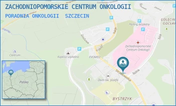 PORADNIA ONKOLOGII - ZACHODNIOPOMORSKIE CENTRUM ONKOLOGII - STRZAŁOWSKA 22, SZCZECIN